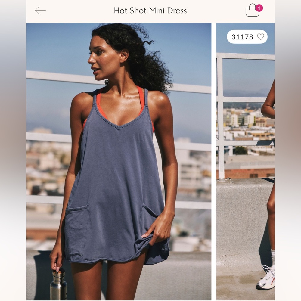Free People Hot Shot Mini Dress